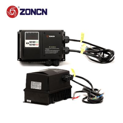 높은 보호 IP65 펌프 인버터 VFD 220v 380v AC 드라이브 0.75kw 1.5kw 2.2kw