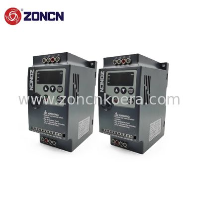 오리지널 ZONCN NZ100-2R2G-2 VFD 220v 2.2kw 3hp 단일 단계 변수 주파수 드라이브